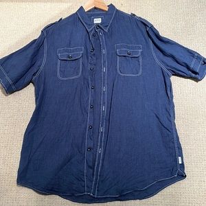 Giorgio Armani linen shirt size L